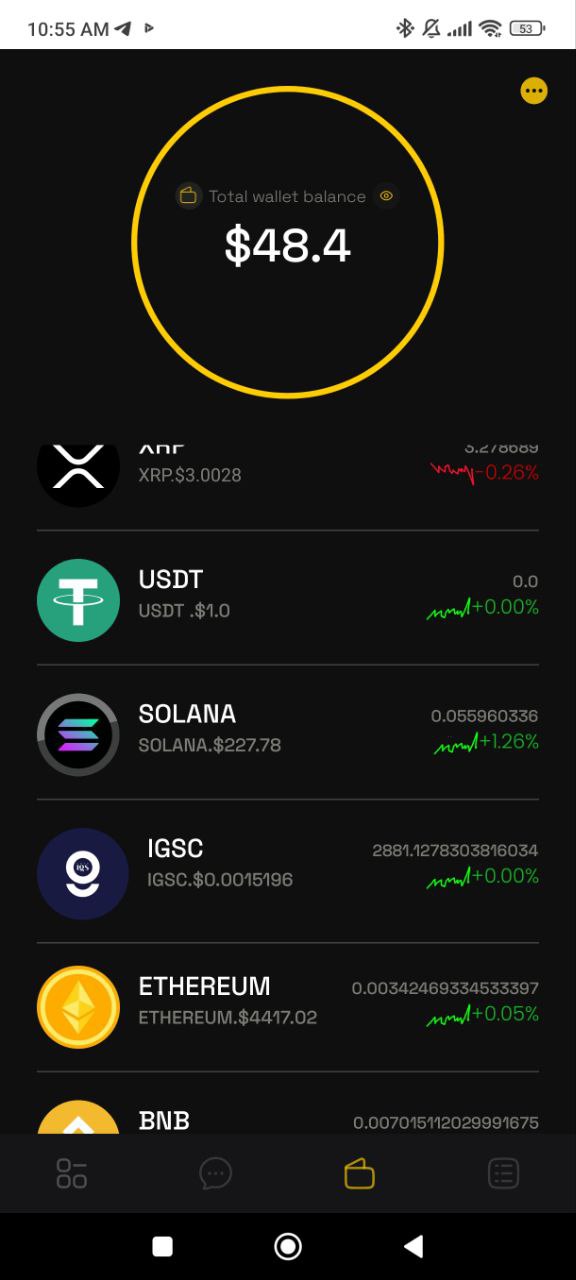Wallet Overview